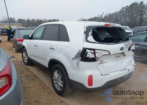 2015 Kia Sorento Lx z USA, uszkodzony, nr VIN 5XYKT3A66FG593189